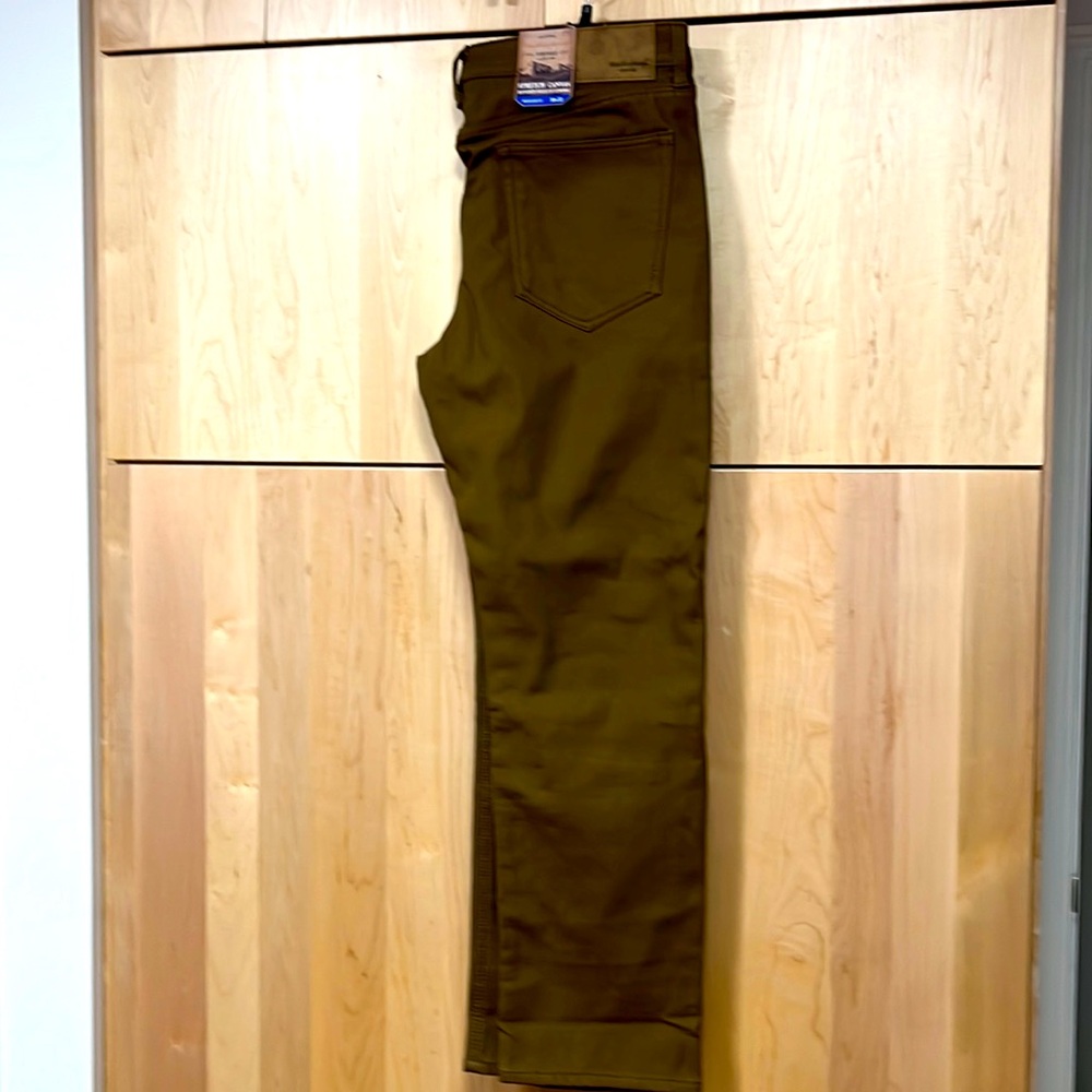 Men’s stretch canvas with bonded fleece lining